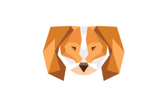 Download Polygon Dog Head Line Art - Line art Collection