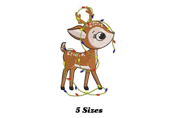 Download Lighting Deer Christmas - Deer christmas Collection